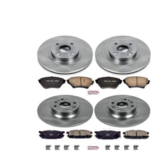Autospecialty (KOE4468) Daily Driver OE Brake Kit, Front and Rear