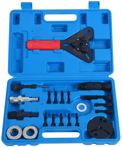 8MILELAKE 21pc Air Conditioning Clutch Removal and Installation Tool Kit