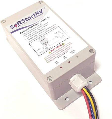 SoftStartRV SSRV3T by NetworkRV Enables An RV Air Conditioner To Start And Run On A Small Generator, Or Limited Power, When It Would Otherwise Not Have Started + Bonus Gift
