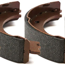 Rear Dynamic Friction Company True-Arc Brake Shoes 1902-1066-00