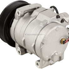 AC Compressor & 8-Groove 140mm A/C Clutch For Freightliner Replaces 22-65770-000 Denso 10S15C 12v - BuyAutoParts 60-03493NA New
