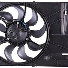 OE Replacement Dual Radiator and Condenser Fan Assembly CHEVROLET SPARK (Partslink Number GM3115271)