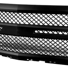Replacement for Chevy Silverado 1500 GMT K2XX ABS Plastic Mesh Style Grille (Chrome)