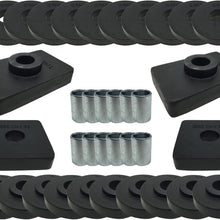 Body Mount Kit compatible with 1958 Chevy Impala Sedan/Hard Top