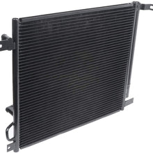 ECCPP Auto Parts Air Conditioning A/C AC Condenser Aluminum A/C AC Condenser Replacement Radiator for 2009 for Chevrolet Colorado 5.3L LT