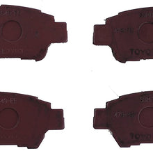 Toyota Genuine Parts 04466-28080 Rear Brake Pad Set