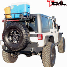 Tidal Black Steel Cargo Basket Fit for 87-18 Wrangler YJ TJ JK