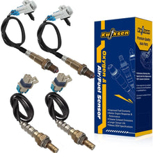 Kwiksen Heated 4Pcs O2 Oxygen Sensor 1 Sensor 2 Bank 1 Bank 2 Upstream Downstream 34-4256 234-4668 Replacement For Chevrolet Silverado 1500 4.8L 5.3L 6.0L 2008 2009/ Silverado 2500 HD 6.0L 2008