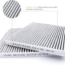 AmazonBasics CF11819 Cabin Air Filter, 2-Pack