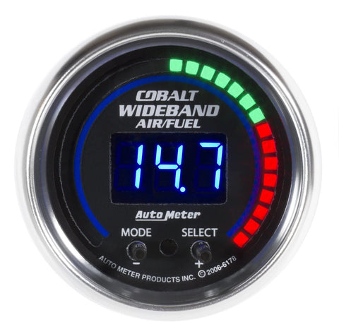 Auto Meter 6178 Cobalt Wideband Air and Fuel Ratio Kit, 2.3125 in.