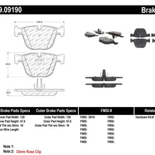 StopTech 309.09190 Street Performance Rear Brake Pad