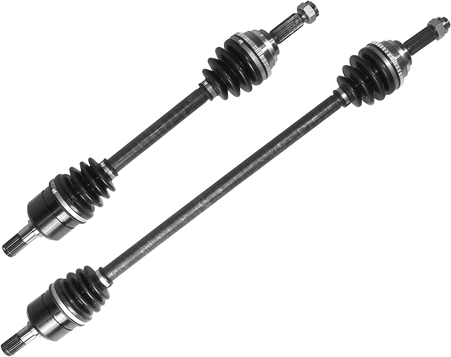 DTA DT1991599141 Front Driver and Passenger Side Premium CV Axles (New Drive Axle Assemblies - 2 pcs (pair) Fits 2000-2005 Hyundai Accent With Automatic Trans Only