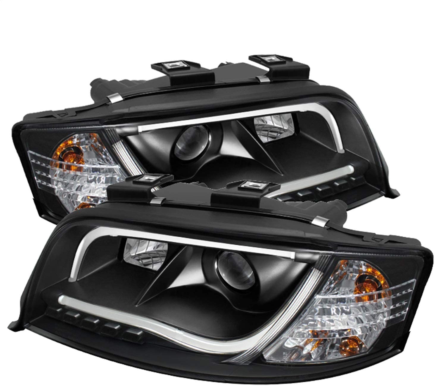 Spyder Auto 5071873 Projector Style Headlights Black/Clear
