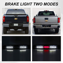 Youxmoto LED 3rd Brake Light High Mount Stop Light for 99-06 Chevrolet Silverado/GMC Sierra 1500-3500, 01-06 Chevrolet Silverado/GMC Sierra 1500-3500 HD Chrome Housing Smoke Lens