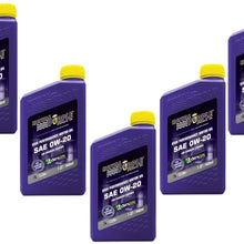 Royal Purple 01020 Case of 5 API-Licensed SAE 0W20 High Performance Synthetic Motor Oil