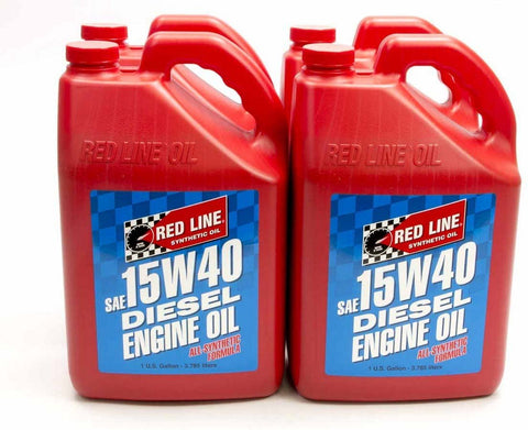 Redline Oil 21425 15W40 Diesel Oil Case/4- Gal