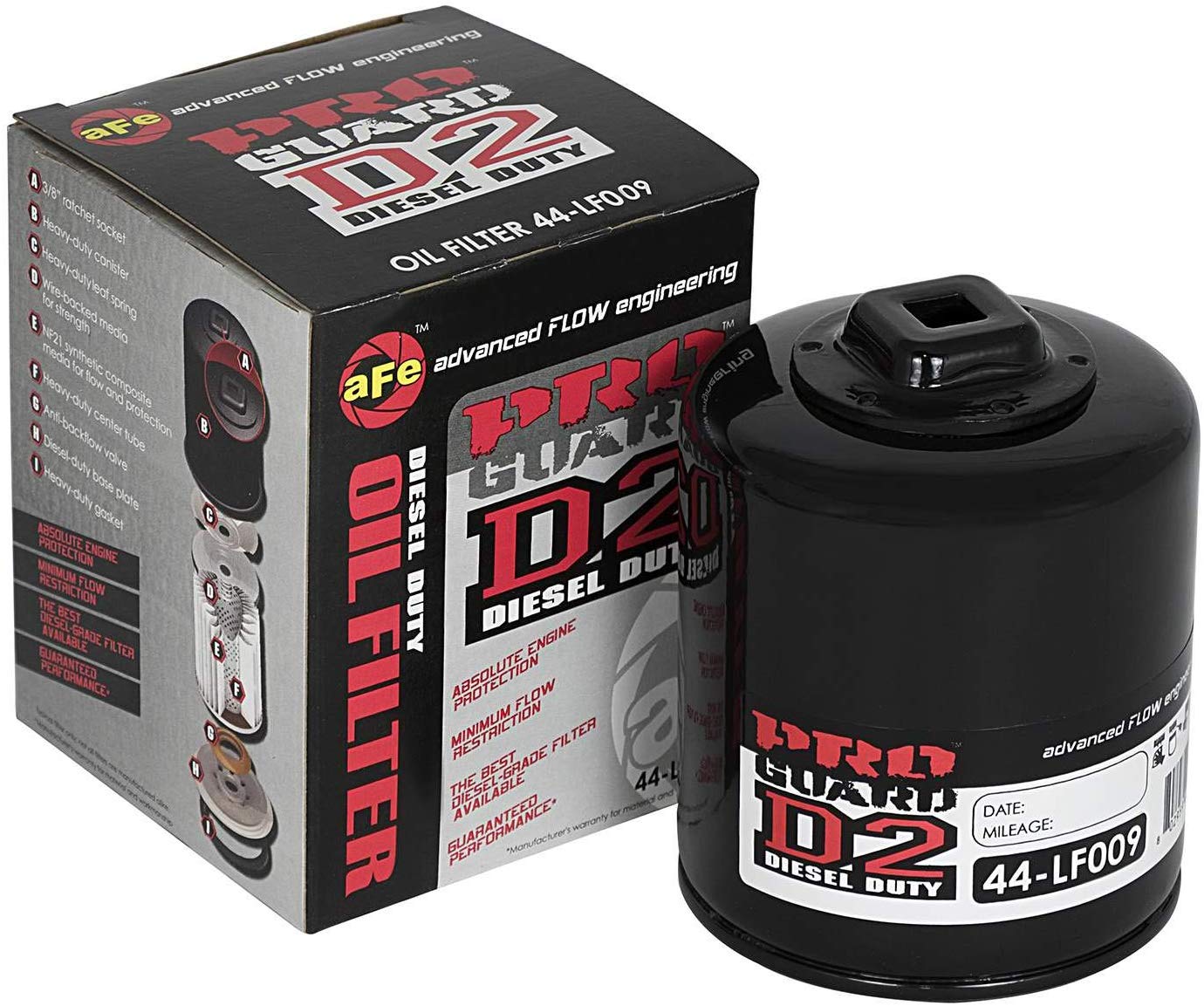 aFe 44-LF009 Pro Guard D2 Fluid Filter