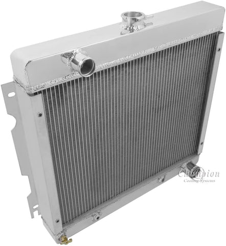 Champion Cooling, 3 Row All Aluminum Radiator for Plymouth Dodge Cars, CC526