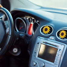 6 Pieces Car Air Freshener Sunflower car Accessories Sunflower Air Vent Clips Cute Car Air Freshener Sunflowers Gift Decorations Girasoles Car Clip Interior Air Vent Decorations