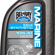 Bel-Ray Marine 4-Stroke Semi-Synthetic 10W-30 Engine Oil, 1 Liter