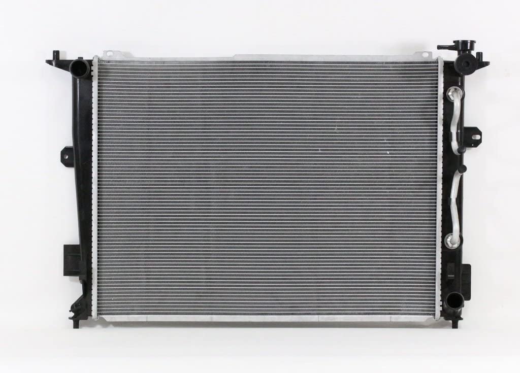 Radiator - Cooling Direct For/Fit 13388 11-14 Hyundai Genesis Sedan AT V6 3.8L Plastic Tank Aluminum Core