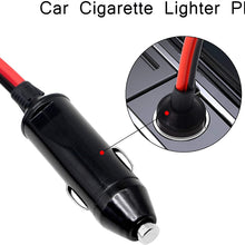 CERRXIAN 1 to 3 Car Cigarette Lighter 12v 24v Power Charger Adapter 3 Way Socket Splitter Female Socket Plug Extension Cord Cable