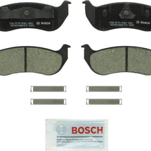 Bosch BC881 QuietCast Premium Ceramic Disc Brake Pad Set For Ford: 2002-2005 Explorer, 2007-2008 Explorer Sport Trac; Mercury: 2002-2005 Mountaineer; Rear