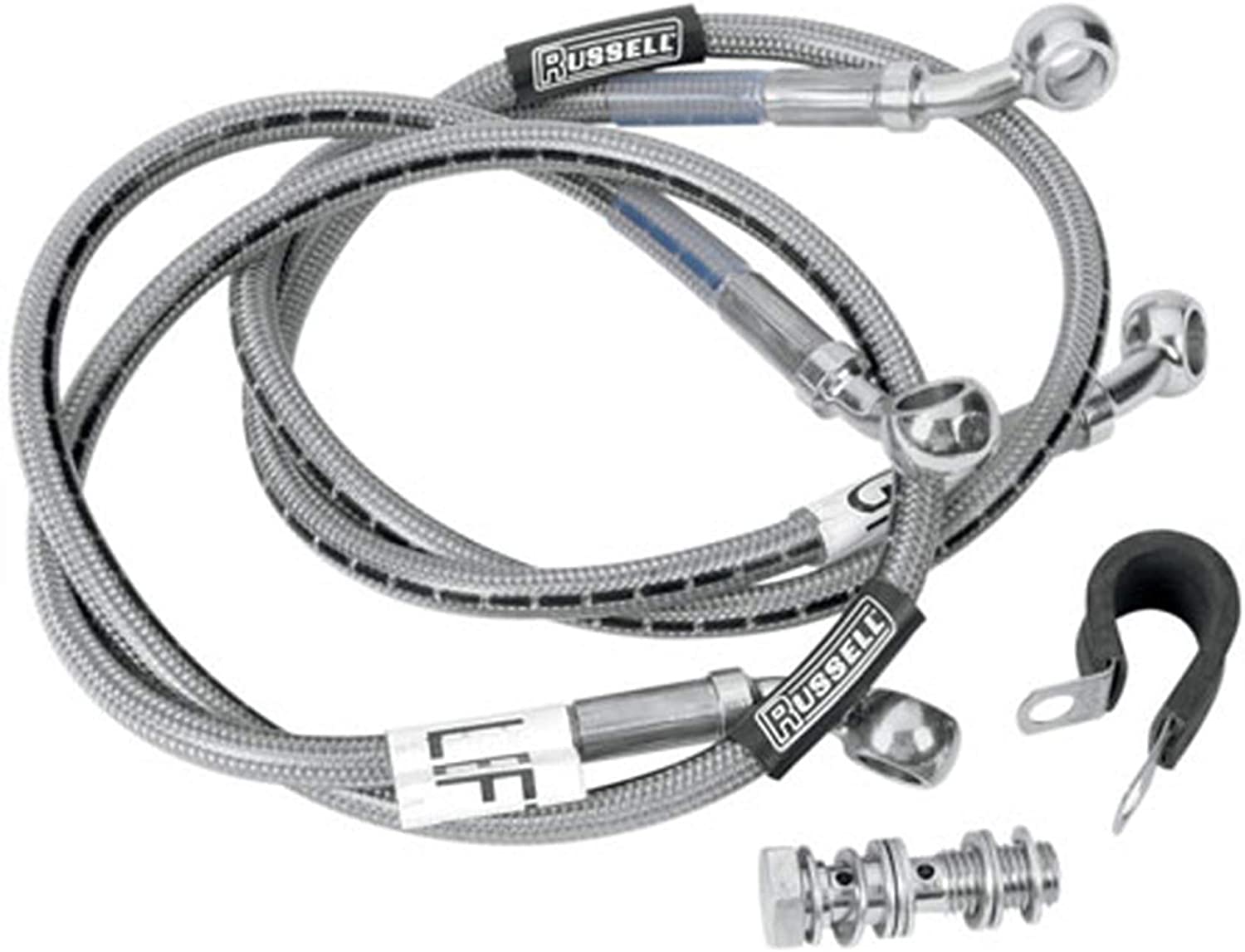 Cycleflex Brake Lines Two-Line Race Kit Fits 1991-1994 Honda CBR600F F2