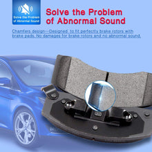 AUTOMUTO Ceramic Discs Brake Pads Kits, Rear 4pcs Disc Brakes Pads Set Fit for 08-16 Buick Enclave, 04-07 Buick Rainier, 04-06 Chevrolet SSR, 02-09 Chevrolet Trailblazer