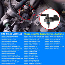 Fuel Rail Injection Pressure Sensor, Replace CM5229, FPS505, FPS5, 0261230093, 3F2Z9G756AC, 3F2E-9G756-AD Compatible with Ford Escape Explorer F150 Focus Freestar Mustang Taurus, Mercury Mariner, More