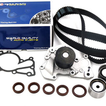 Timing Belt Water Pump Kit fits for 2001-2006 Kia Optima, Hyundai Santa Fe, 2005-2010 Kia Sportage, 2005-2009 Tucson, 2003-2008 Tiburon, 1999-2005 Hyundai Sonata 2.7L V6 24V G6BA