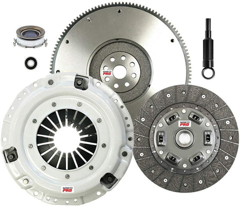 ClutchMaxPRO Heavy Duty OEM Clutch Kit with Flywheel Compatible with Subaru Baja, Forester, Impreza, Legacy, Outback 2.0L 2.5L Non-Turbo