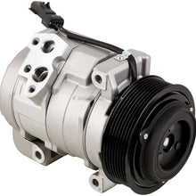 AC Compressor & A/C Clutch For Dodge Ram 6.7 Cummins Diesel 2010 2011 2012 2013 2014 2015 - BuyAutoParts 60-03421NA New