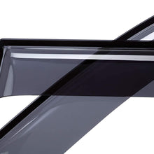 Goodyear Side Window Deflectors for Nissan Rogue 2014-2020, Tape-on Rain Guards, Window Visors, 4 Pieces - GY003121