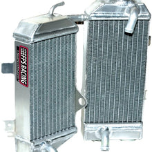 Fluidyne FPS11-DRZ400-L Power-Flo Left Side Radiator for Suzuki DRZ400E