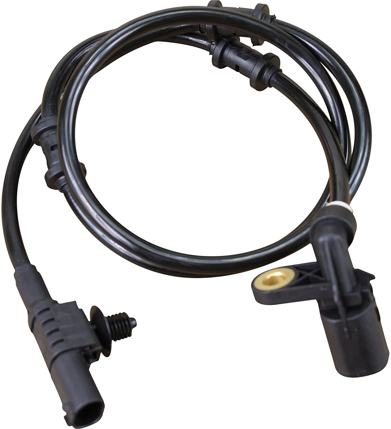 AIP Electronics ABS Anti-Lock Brake Wheel Speed Sensor Compatible Replacement For 1998-2003 Mercedes-Benz Front Left Driver Oem Fit ABS268