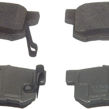 Wagner ThermoQuiet QC537 Ceramic Disc Pad Set, Rear