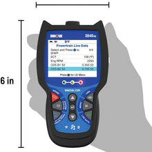 INNOVA 3040RS OBD2 Scanner/Car Code Reader with ABS, Battery Testing, and Live Data