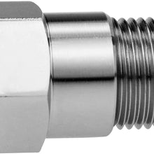 Pack Of 2PCS O2 Oxygen Sensor Fitting Bung M18x1.5 Adapter Adjustment