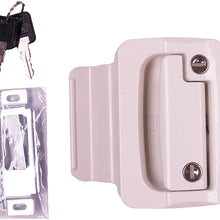 FASTEC 44610-09-SP White RV Door Lock