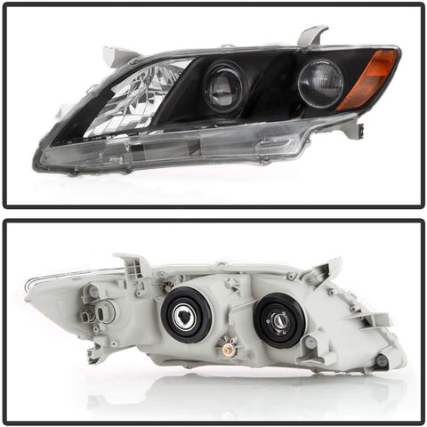 Spyder Auto 9943225 Halogen OE Headlights Black Halogen OE Headlights