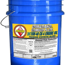 Duragard Diamond Plate Synthetic Blend CK4 15w40 Engine Oil - 5 Gallon Pail - Meets WSS-M2C171-F1