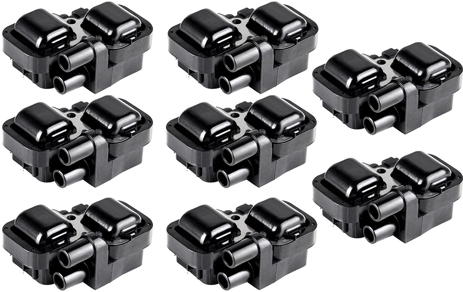 SCITOO 100% New 8pcs Ignition Coil Set Compatible with Mercedes-Benz 1997-2011 Automobiles Fit for OE: UF359 C1444