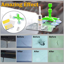 Bamoer Windshield Repair Kit，Newest Generation Car Windshield Repair Tools with Windshield Repair Resin for Auto Glass Windshield Crack Chip Scratch, Chips, Cracks, Bulll's-Eyes and Stars (Green)
