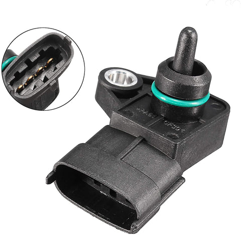 MAP Manifold Absolute Air Pressure Sensor 39300-2B000 Fits For Hyundai Accent Azera Equus Genesis Sonata Tucson Sante Fe Kia Cadenza Forte Optima Rio Rondo Sorento Soul Sportage