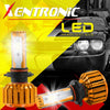 XENTRONIC H11 LED Headlight Foglight Bulb for any H11(H8/H9/H16) Halogen Headlight Bulb upgrade to LED (1 pair, Cool White)