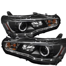 Spyder Auto 5042231 LED Halo Projector Headlights Black/Clear