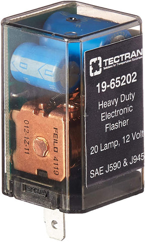 Tectran 19-65202 Flasher Lamp (Flasher, 20 Lamps, 45 AMPS, 2 Prongs)