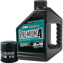 MaximaHiflofiltro PMOCK13 Premium Motorcycle Oil Change Kit for Yamaha FZ6/R6/R1