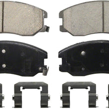 Wagner QuickStop ZD1264 Ceramic Disc Pad Set, Front